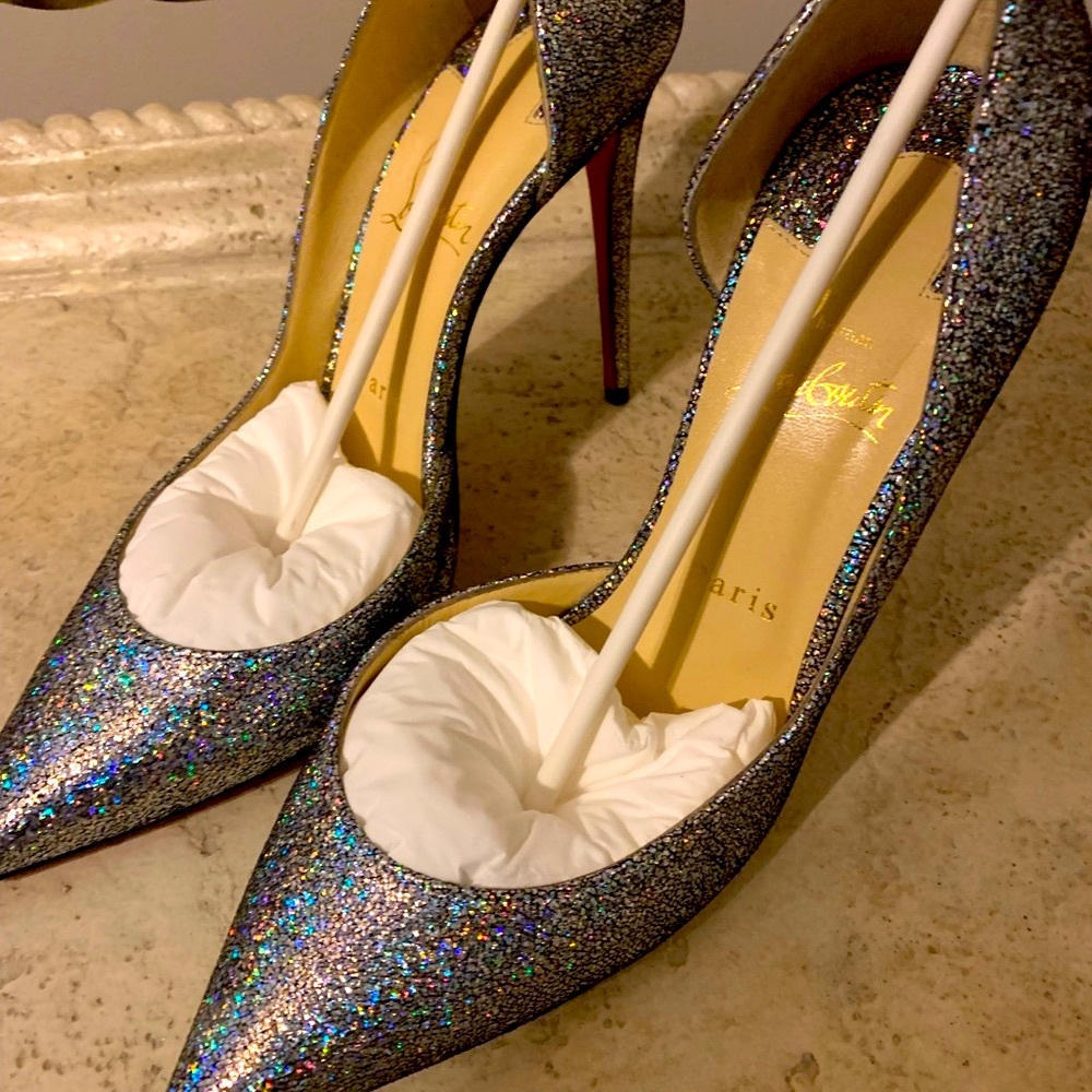 CHRISTAIN LOUBOUTIN IRIZA 100 NAPPA MICA